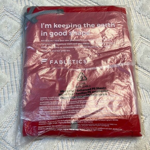 FABLETICS - All-Shift Scrub Jogger - Goji Red - Picture 4 of 4